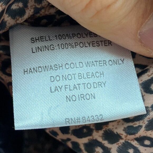 ii Sisters Moto Jacket Full Zip Black Color Size Large - Picture 4 of 4